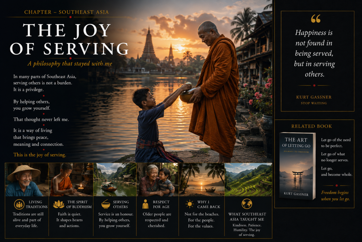 Southeast Asia, capturing the joy of serving