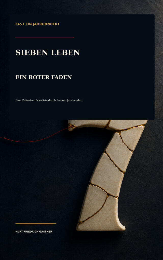 Book cover of Fast ein Jahrhundert by Kurt Friedrich Gassner