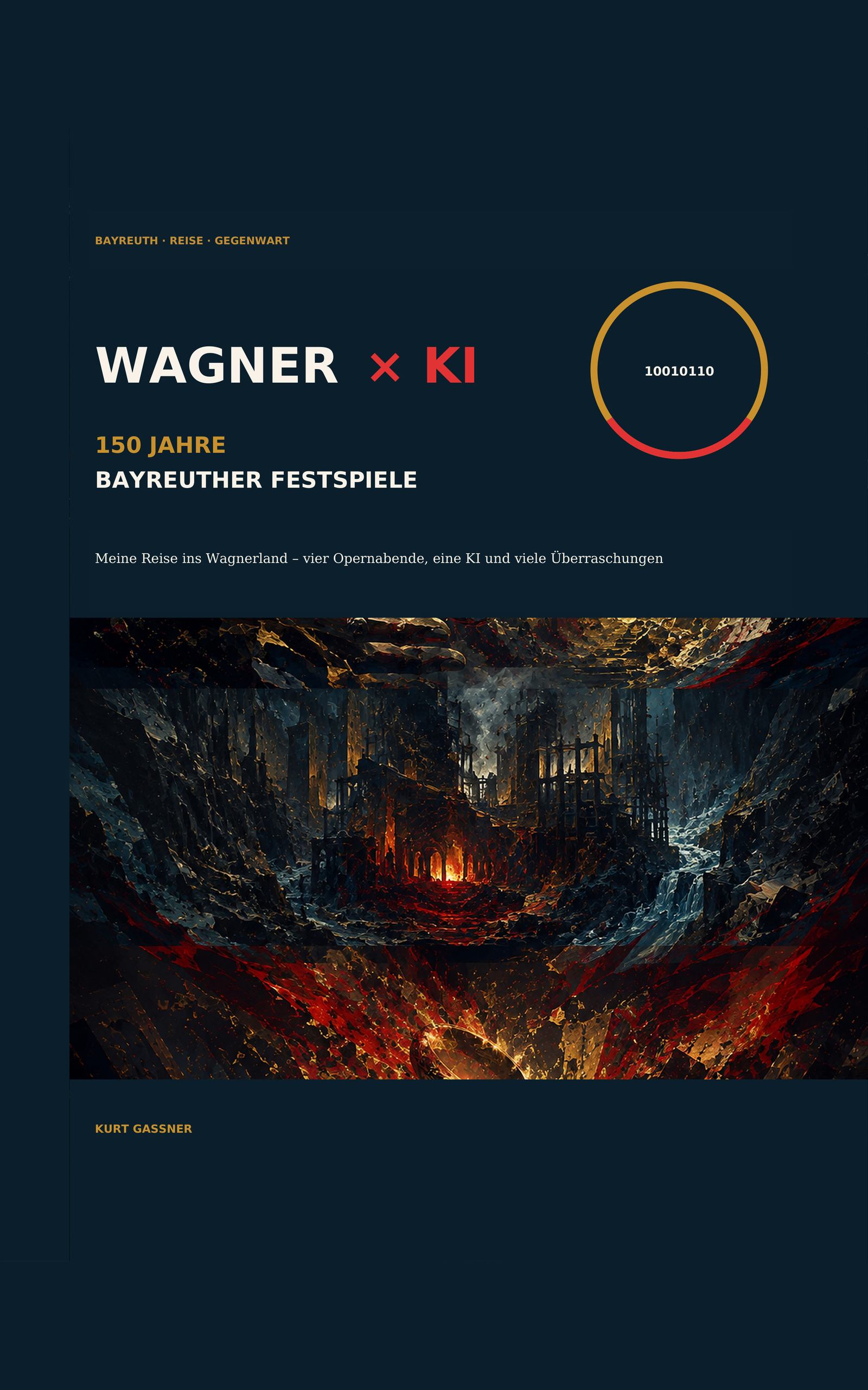 Buchcover WAGNER × KI von Kurt F. Gassner
